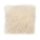 Moe's Home Lamb Fur Pillow Cream XU-1000-05