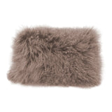 Moe's Home Lamb Fur Pillow Rect. Grey XU-1001-29