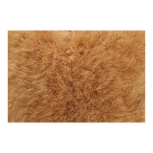 Moe's Home Cashmere Fur Pillow Golden Brown