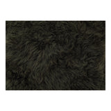 Moe's Home Cashmere Fur Pillow Forest