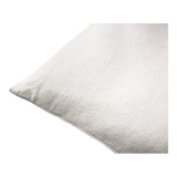 Moe's Home Prairie Pillow Linen White XU-1025-18