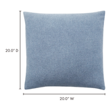 Moe's Home Prairie Pillow Stafford Blue XU-1025-45