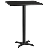 EE1145 Contemporary Commercial Grade Restaurant Dining Table and Bases - Bar Height [Single Unit]