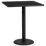 EE1175 Contemporary Commercial Grade Restaurant Dining Table and Bases - Bar Height [Single Unit]