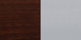 English Elm EE1204 Traditional Commercial Grade Metal Restaurant Barstool Walnut Wood Seat/Silver Frame EEV-11285