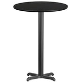 EE1259 Contemporary Commercial Grade Restaurant Dining Table and Bases - Bar Height [Single Unit]