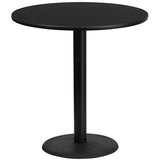 EE1274 Contemporary Commercial Grade Restaurant Dining Table and Bases - Bar Height [Single Unit]
