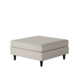 Fusion 170-C Transitional Cocktail Ottoman 170-C Davis Fog 38" Square Cocktail Ottoman