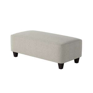 Fusion 100-C Transitional Cocktail Ottoman 100-C Invitation Linen 49" Wide Cocktail Ottoman