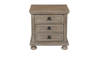 New Classic Furniture Allegra Youth Nightstand Pewter Y2159-042