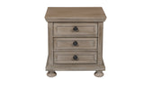 New Classic Furniture Allegra Youth Nightstand Pewter Y2159-042