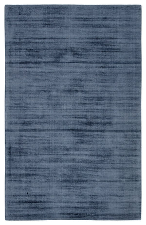 Jaipur Living Yasmin Handmade Solid Blue/ Gray Area Rug (6'X9')