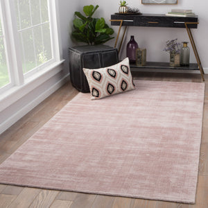 Jaipur Living Yasmin Handmade Solid Pink Area Rug (12'X15')