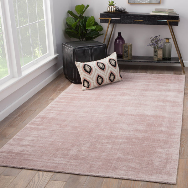 Jaipur Living Yasmin Handmade Solid Pink Area Rug (12'X15')
