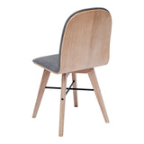 Moe's Home Napoli Dining Chair Grey-M2