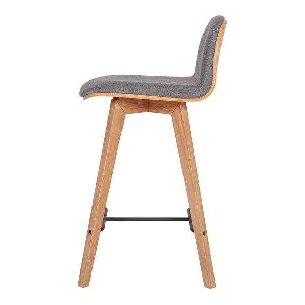 Moe's Home Napoli Counter Stool Grey