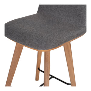 Moe's Home Napoli Counter Stool Grey