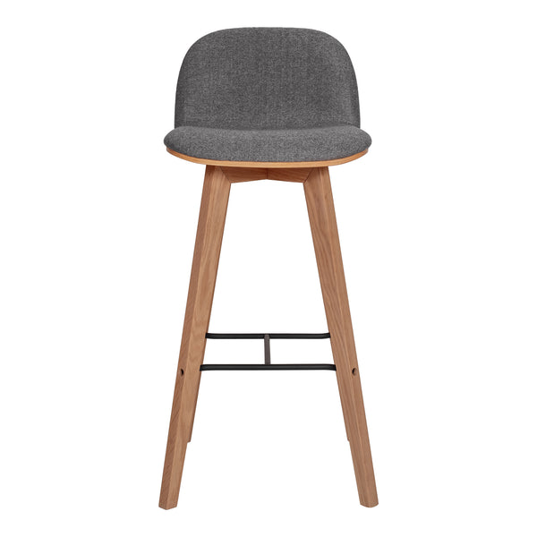 Moe's Home Napoli Barstool Grey