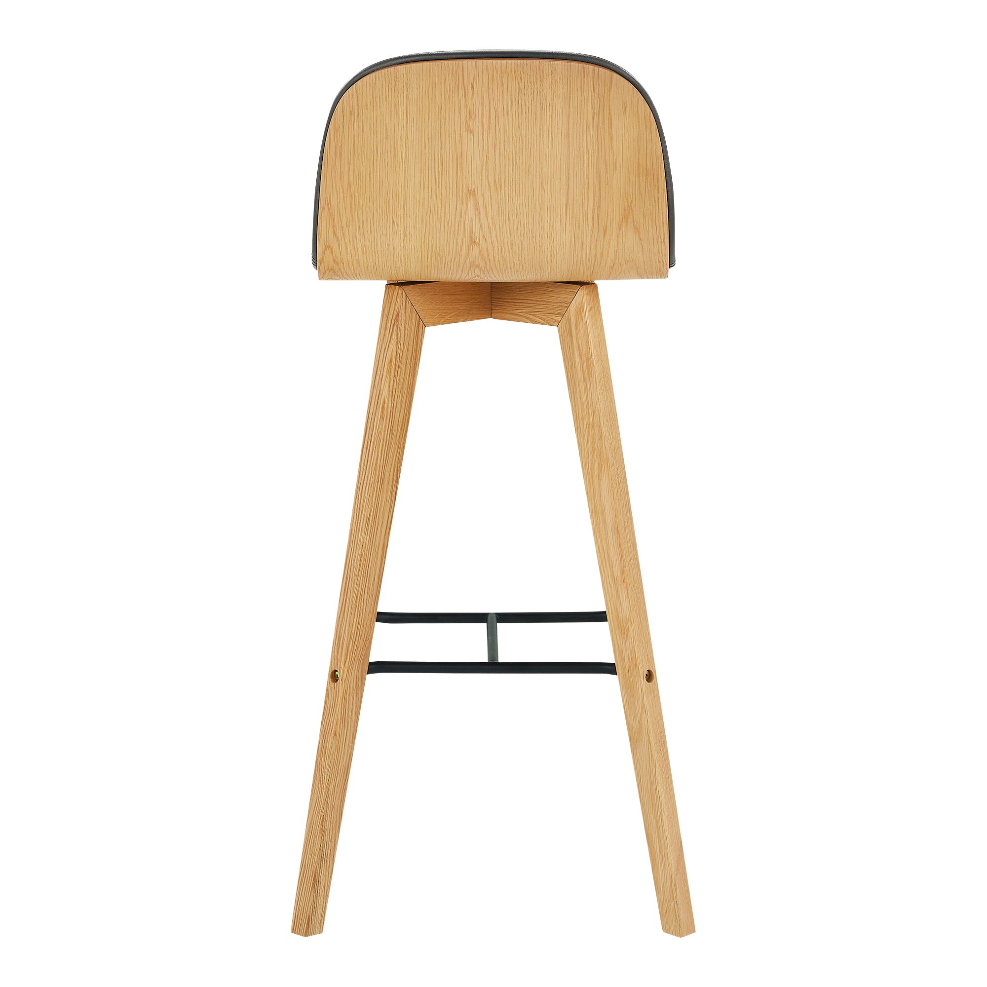 Napoli Leather Stool - Thumbnail 5