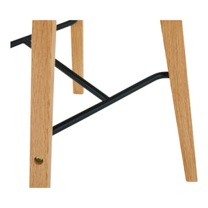 Moe's Home Napoli Leather Barstool Black YC-1022-02