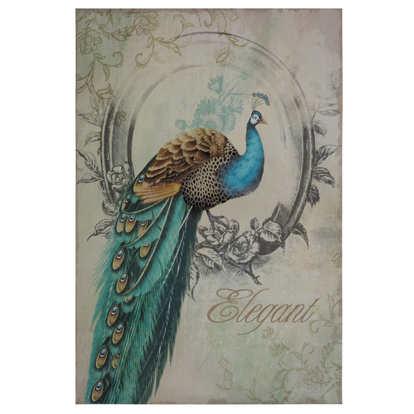 Yosemite Home Decor Peacock Poise I YFSPARROWL-YHD