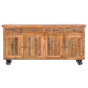 Yosemite Home Decor Seat Mobile Storage Console YFUR-SBA5162-YHD