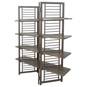 Yosemite Home Decor Folding Floor Screen W/Shelves YFUR-VA1578-YHD