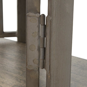 Yosemite Home Decor Folding Floor Screen W/Shelves YFUR-VA1578-YHD