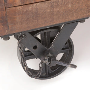 Yosemite Home Decor Bozam Mobile Sideboard YFUR-VA7040-YHD