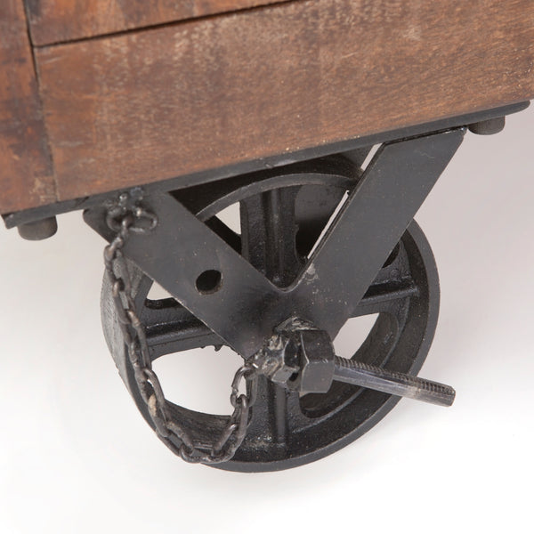 Yosemite Home Decor Bozam Mobile Sideboard YFUR-VA7040-YHD