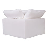 Moe's Home Clay Corner Chair Livesmart Fabric Cream