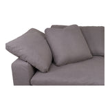 Moe's Home Clay Corner Chair Livesmart Fabric Light Grey