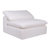 Moe's Home Clay Slipper Chair Livesmart Fabric Cream