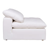 Moe's Home Clay Slipper Chair Livesmart Fabric Cream