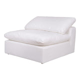 Moe's Home Clay Slipper Chair Livesmart Fabric Cream