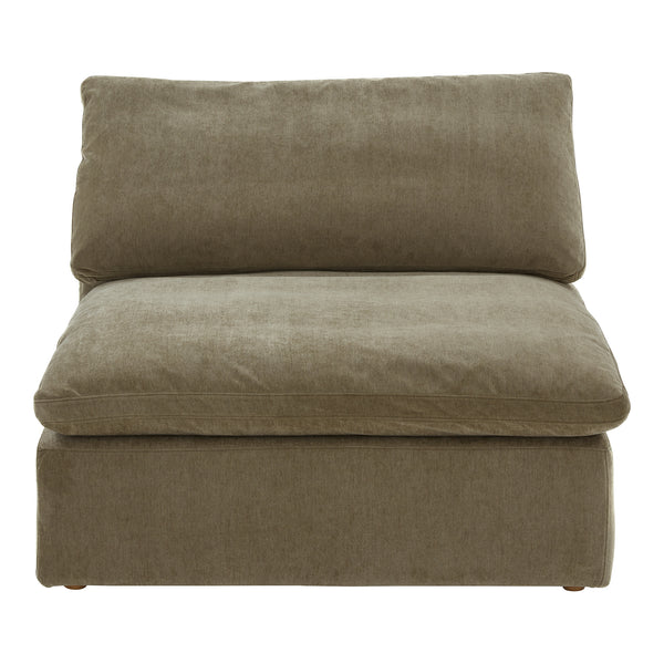 Moe's Home Clay Slipper Chair Performance Fabric Desert Sage YJ-1001-16