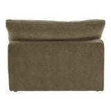 Moe's Home Clay Slipper Chair Performance Fabric Desert Sage YJ-1001-16