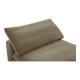 Moe's Home Clay Slipper Chair Performance Fabric Desert Sage YJ-1001-16