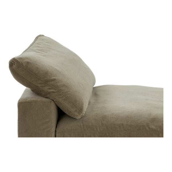 Moe's Home Clay Slipper Chair Performance Fabric Desert Sage YJ-1001-16