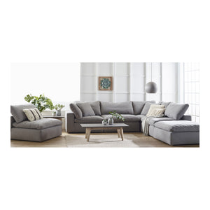 Clay Modular Sectional Livesmart Fabric Light Grey