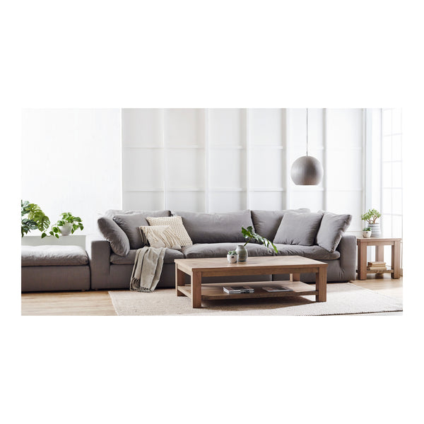 Clay Modular Sectional Livesmart Fabric Light Grey
