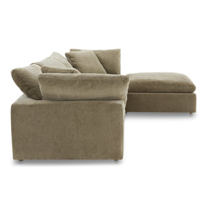 Moe's Home Clay Lounge Modular Sectional Performance Fabric Desert Sage YJ-1008-16