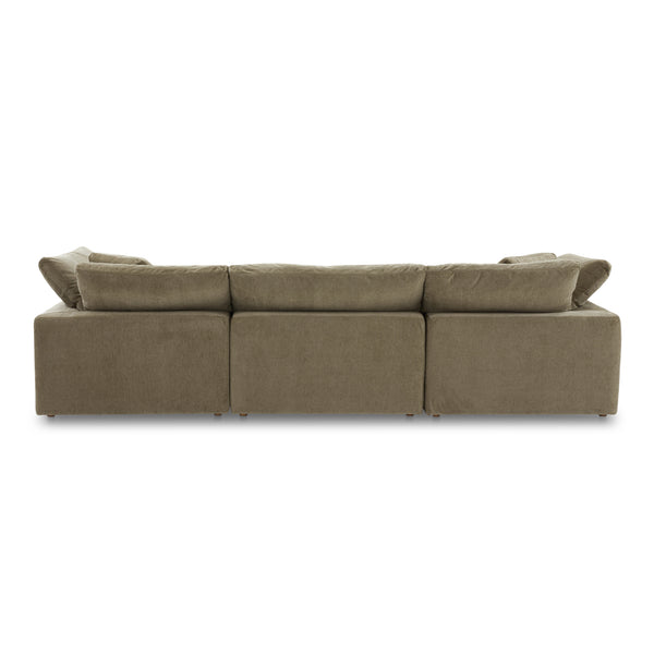 Moe's Home Clay Lounge Modular Sectional Performance Fabric Desert Sage YJ-1008-16