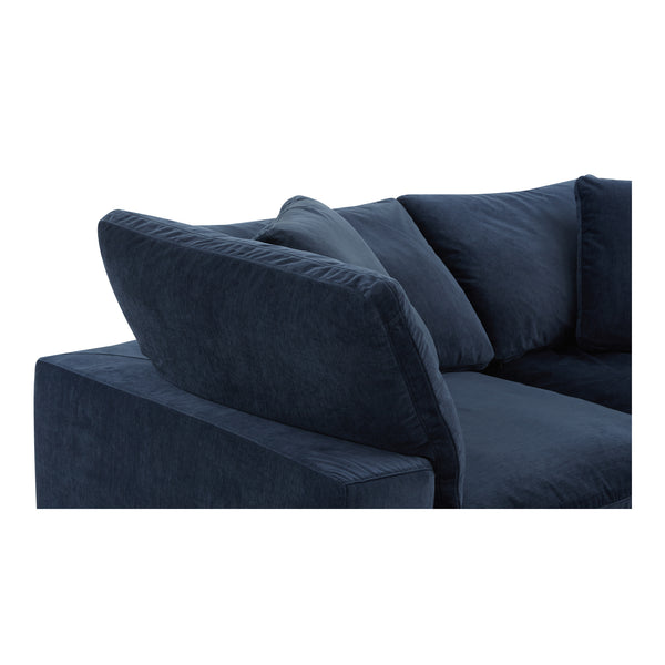 Moe's Home Clay Lounge Modular Sectional Performance Fabric Nocturnal Sky YJ-1008-46