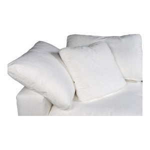 Moe's Home Terra Condo Corner Chair Livesmart Fabric Cream