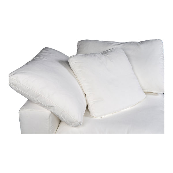 Moe's Home Terra Condo Corner Chair Livesmart Fabric Cream