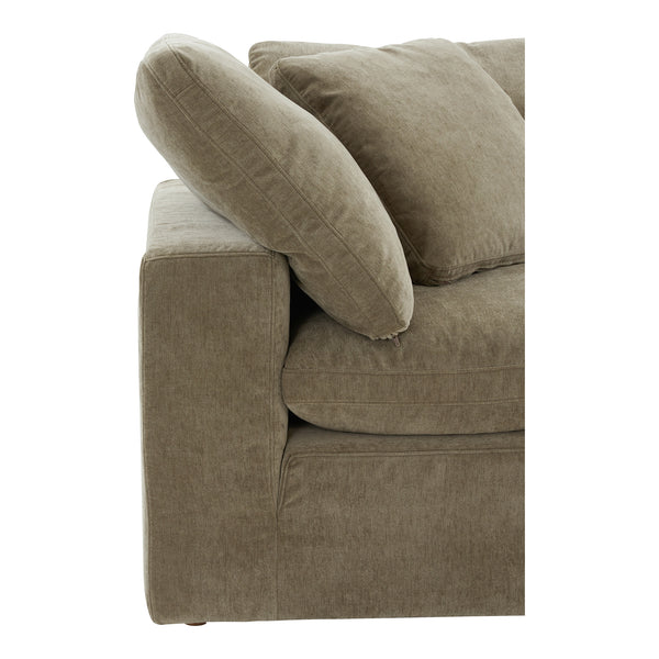 Moe's Home Terra Corner Chair Performance Fabric Desert Sage YJ-1012-16