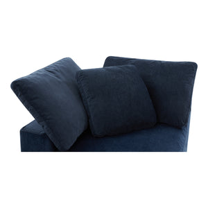 Moe's Home Terra Corner Chair Performance Fabric Nocturnal Sky YJ-1012-46