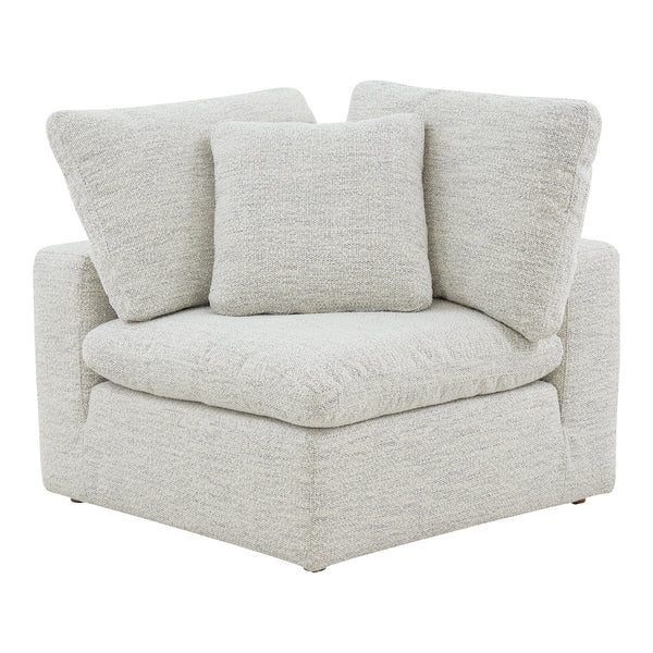 Moe's Home Terra Condo Corner Chair Performance Fabric Coastside Sand YJ-1012-49