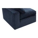 Moe's Home Terra Slipper Chair Performance Fabric Nocturnal Sky YJ-1013-46